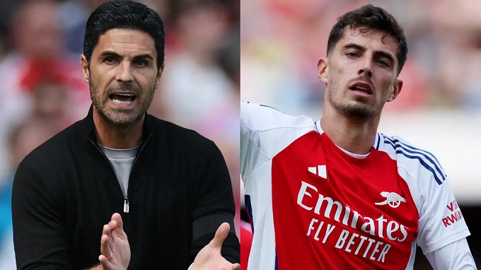 Arteta ca ng?i Havertz, bác tin mua thêm ti?n ??o